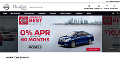 Desktop Screenshot of hunternissan.com
